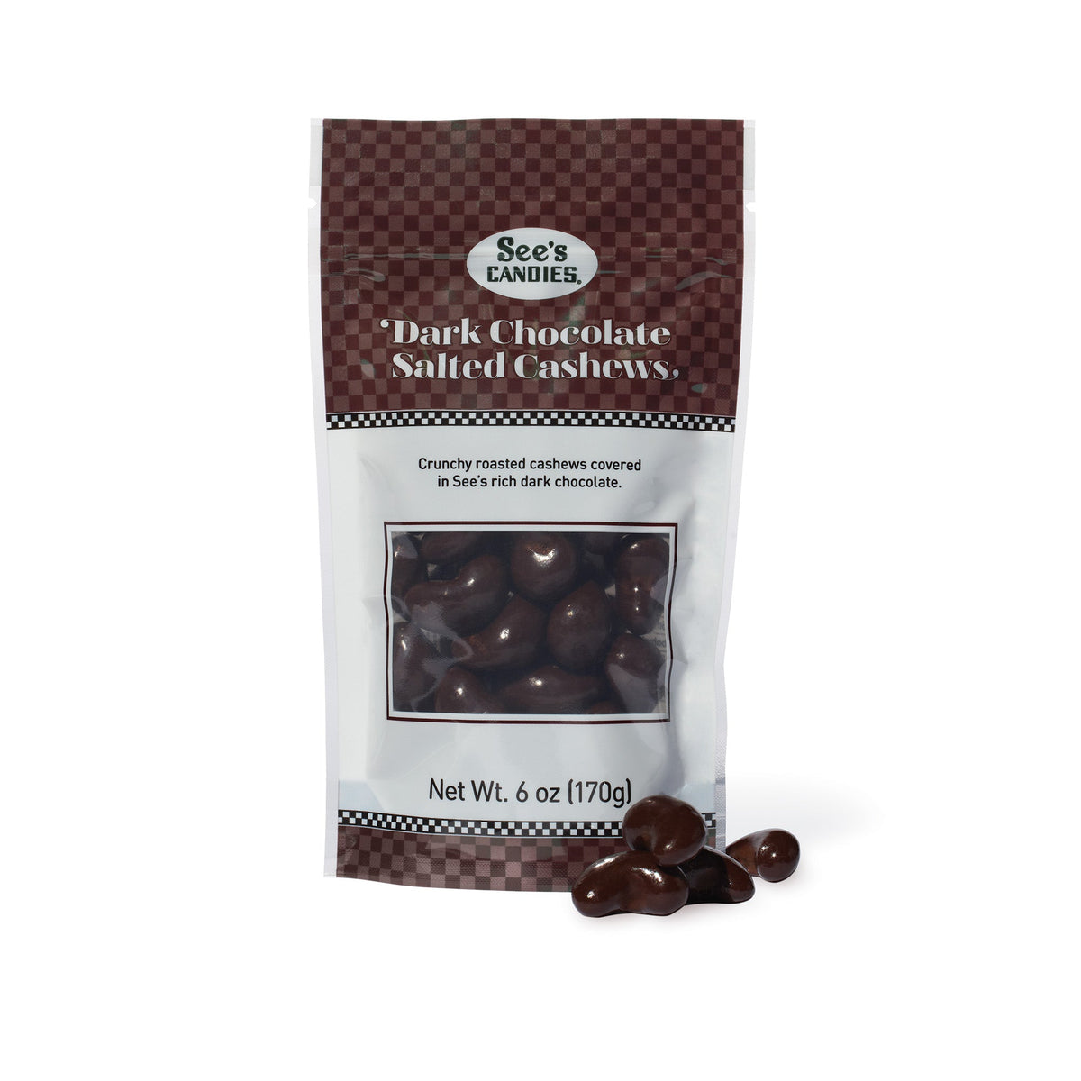 Dark Chocolate Salted Cashews