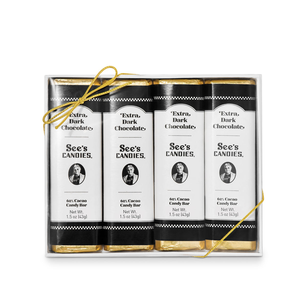 Extra Dark Chocolate Candy Bars